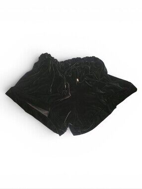 Black Velvet Lounge Shorts
